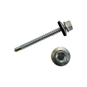 Tornillo Hexagonal Punta Broca 12x2 1/2 100 Und.